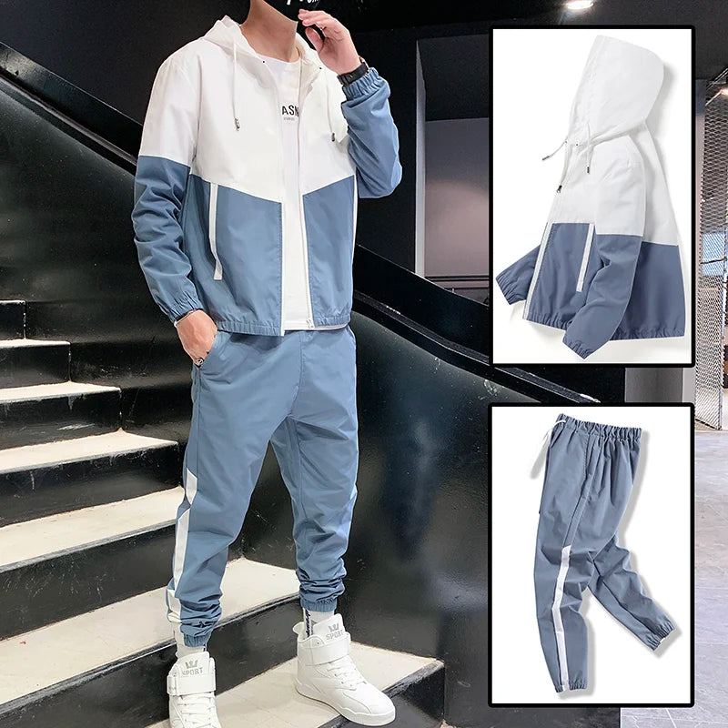 Hooded Tracksuit Set