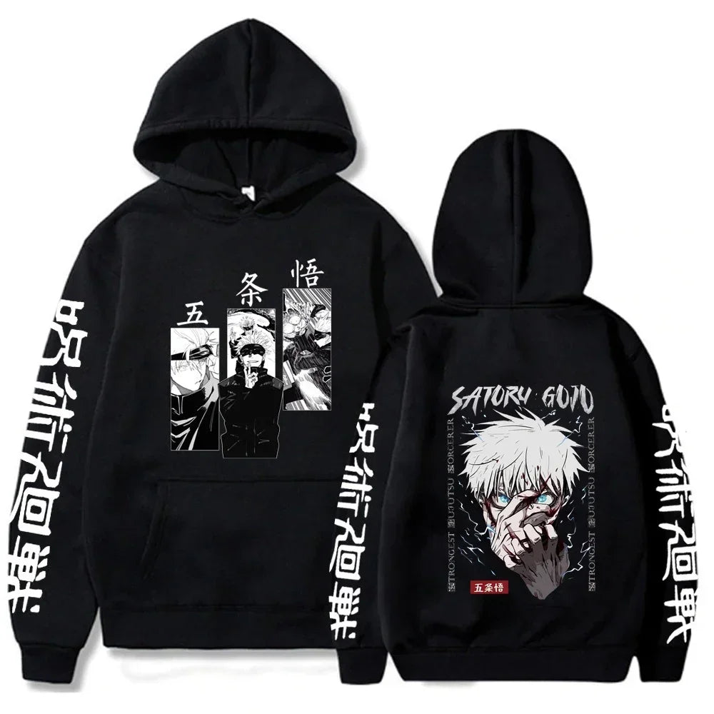 Anime Print Hoodie
