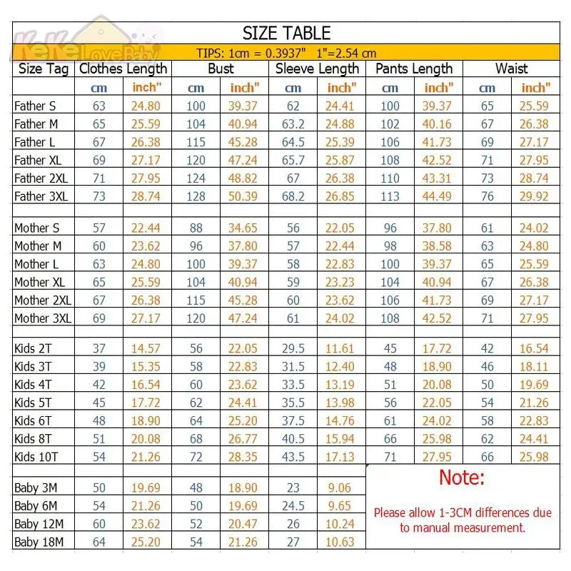 Christmas Family Pajama Set