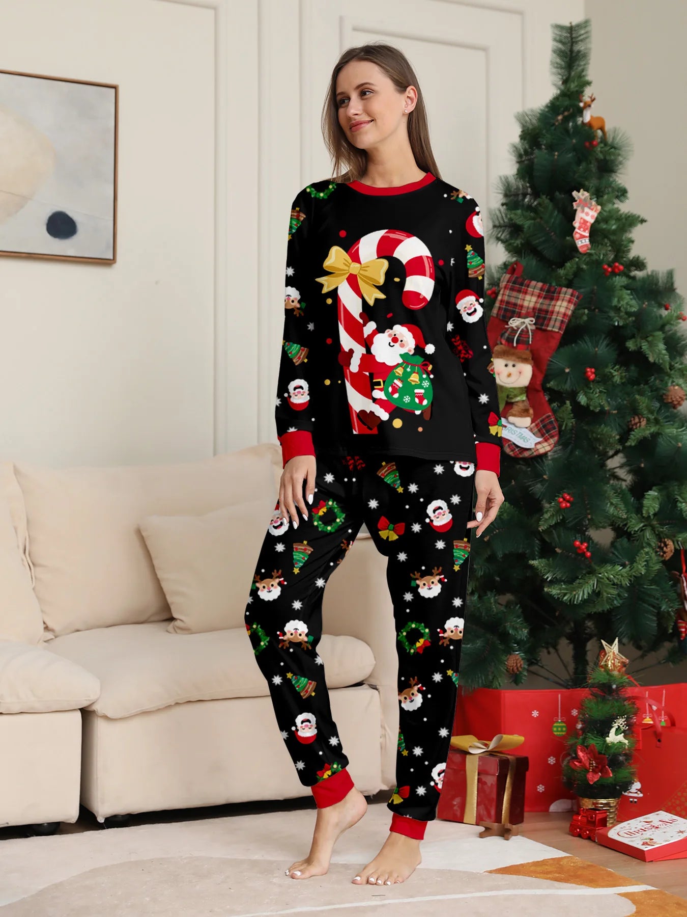 Cartoon Christmas Pajamas