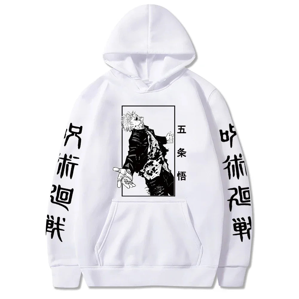 Anime Print Hoodie