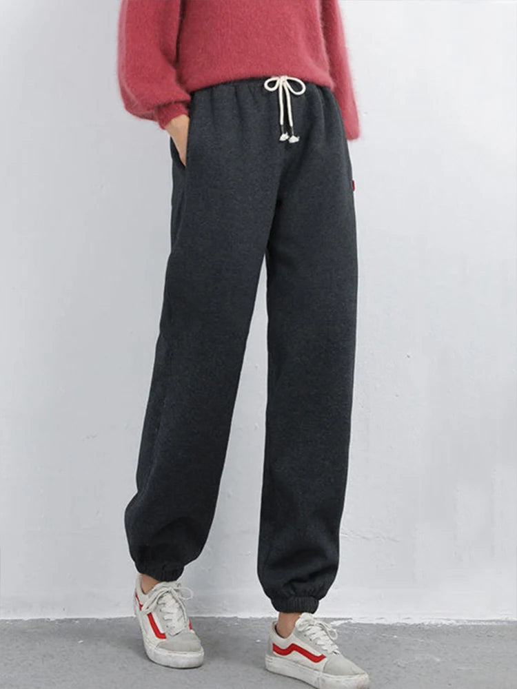 Women’s Fleece Harem Pants