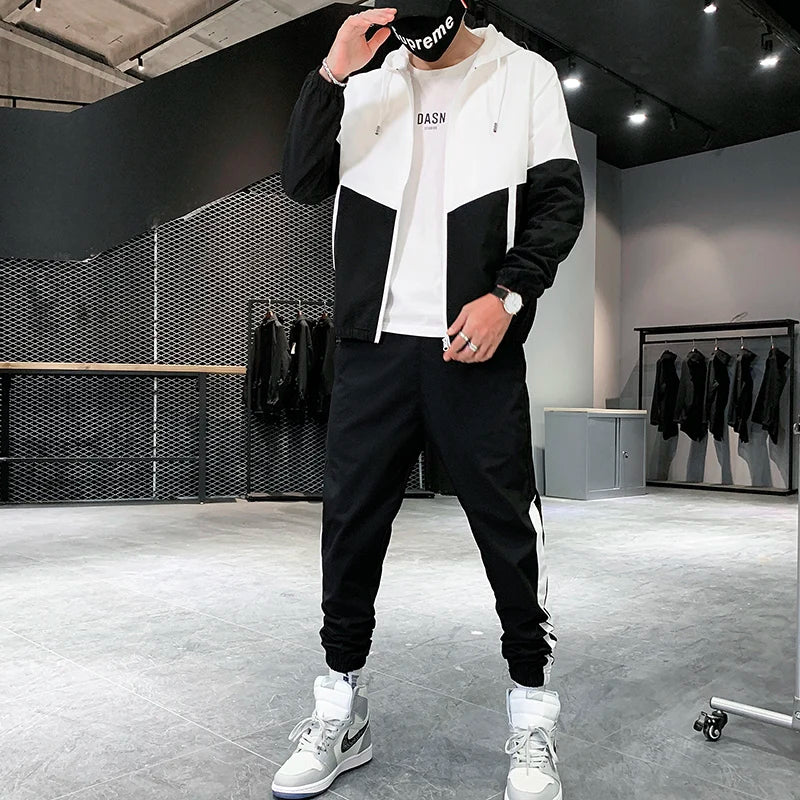 Hooded Tracksuit Set