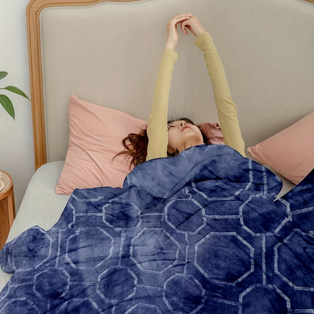 Blue Flannel Blanket