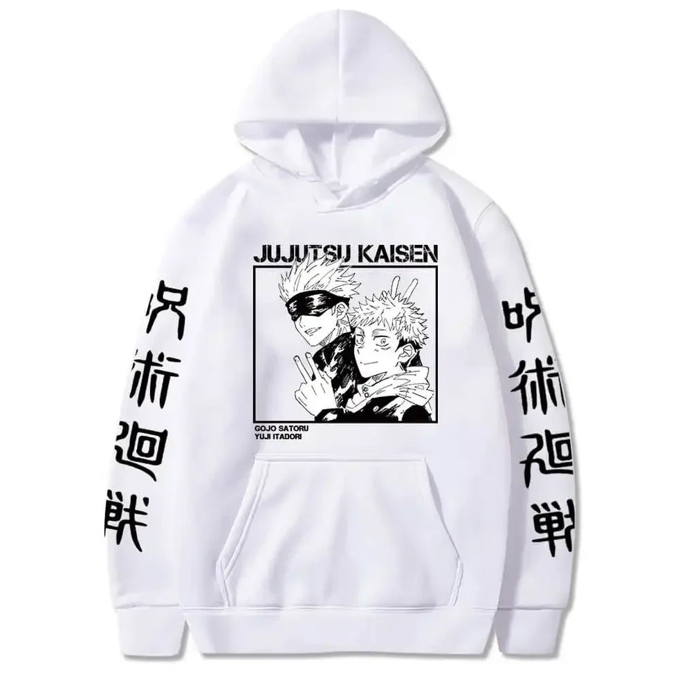 Anime Print Hoodie