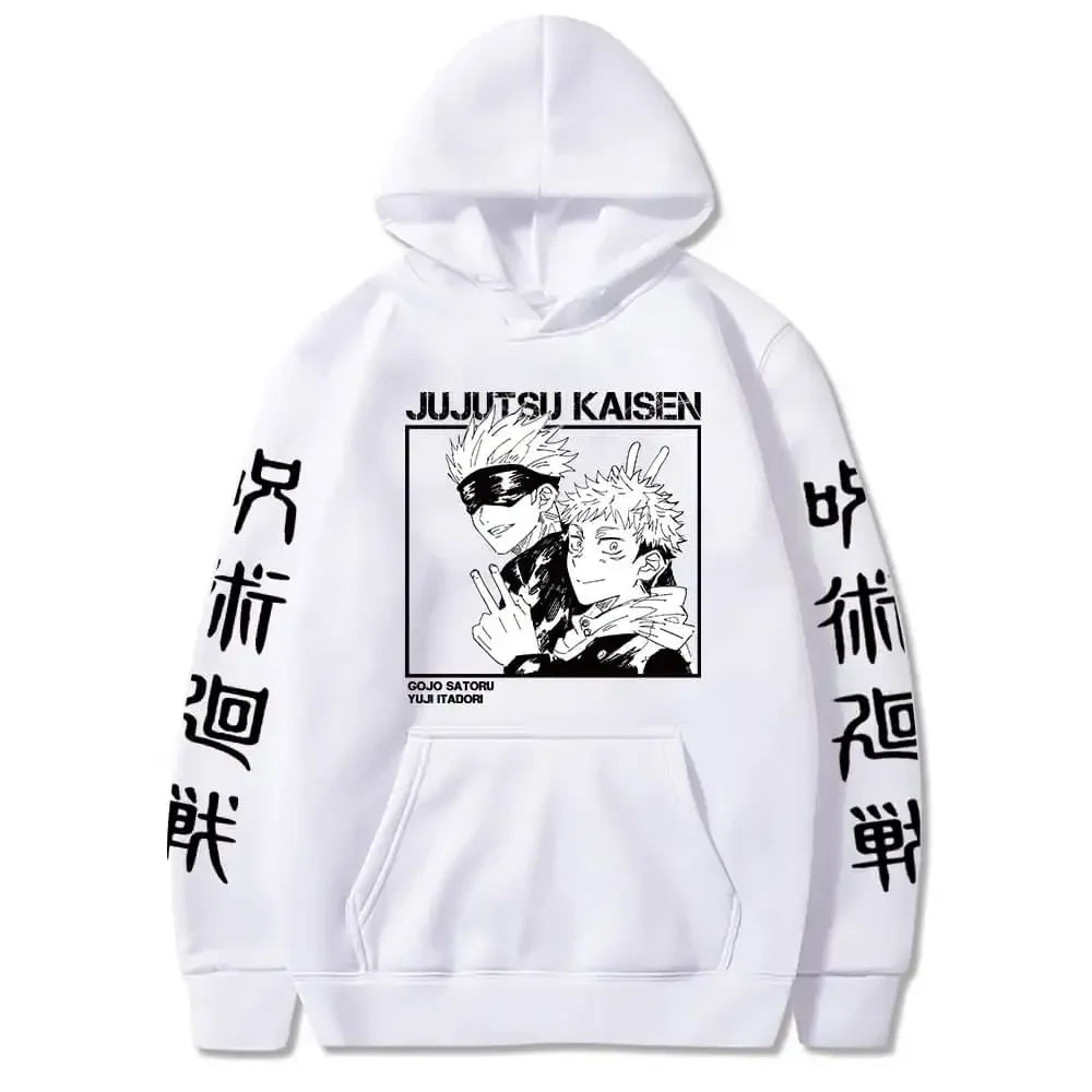 Anime Print Hoodie