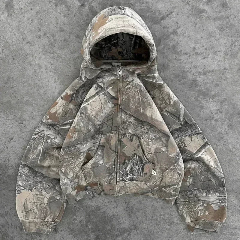 Retro Camo Hoodie