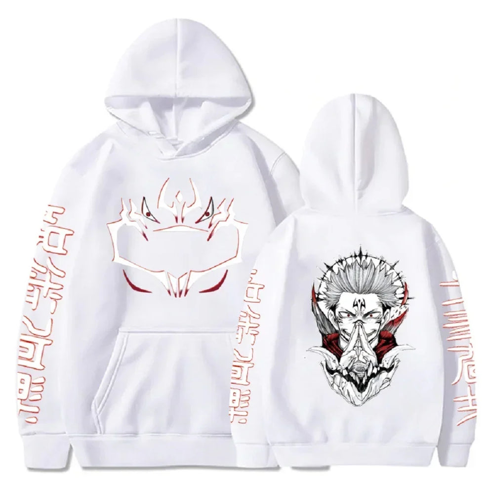 Anime Print Hoodie