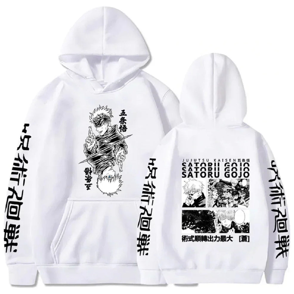 Anime Print Hoodie