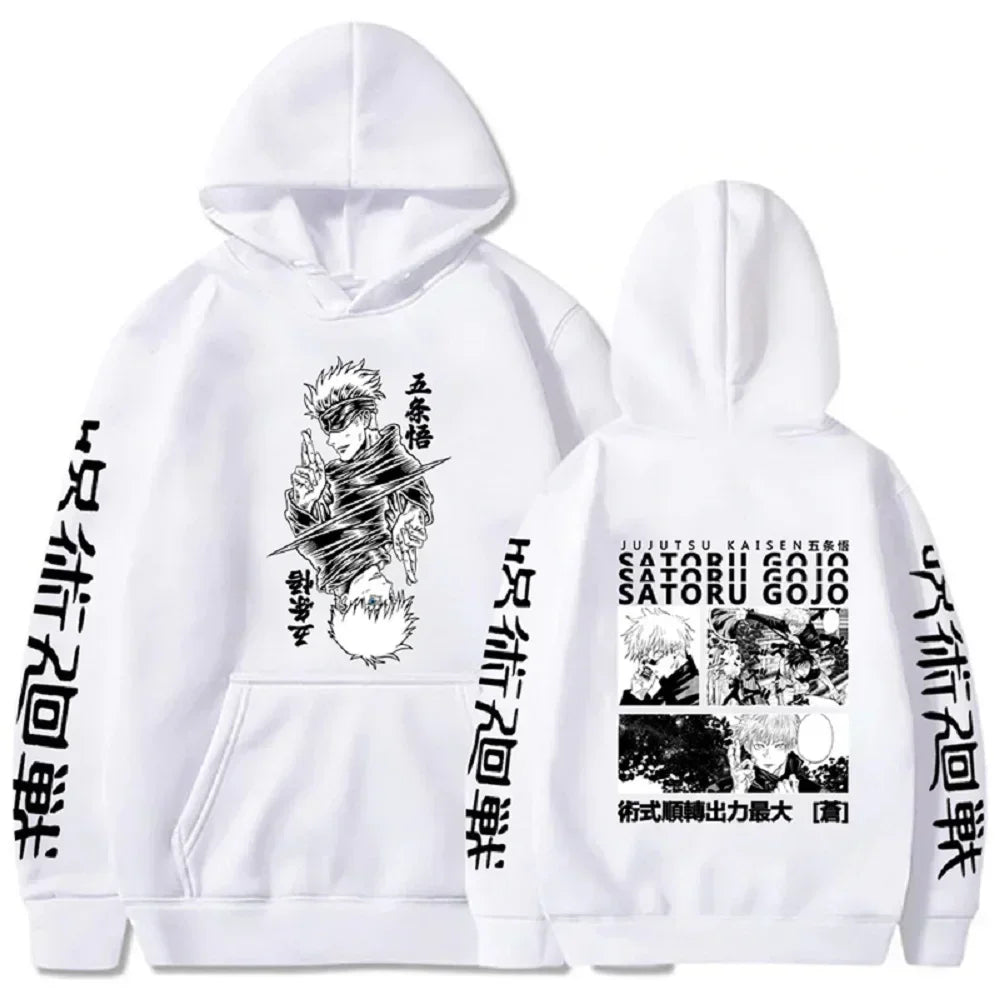 Anime Print Hoodie