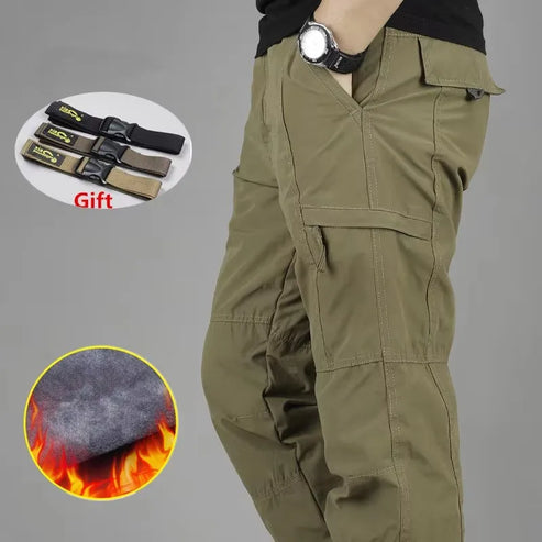 Fleece Cargo Pants