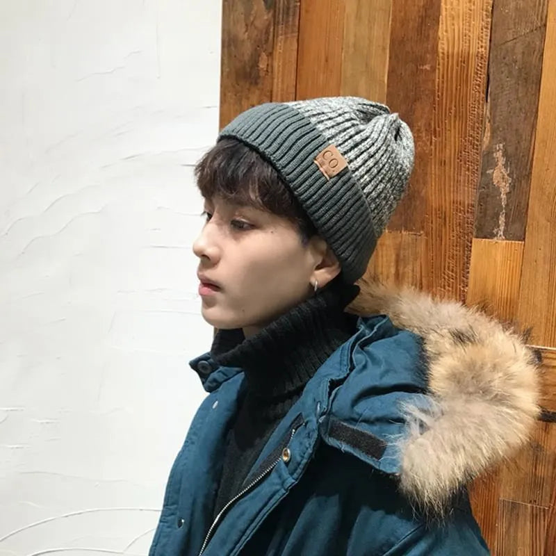 Two Tone Winter Beanie