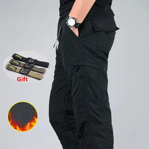 Fleece Cargo Pants