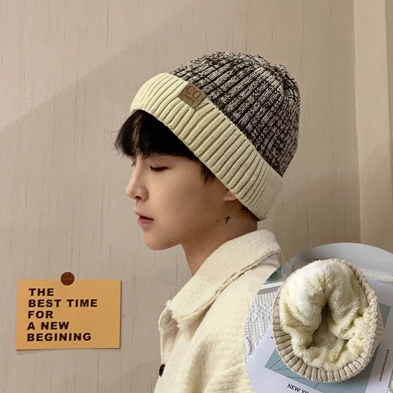 Two Tone Winter Beanie