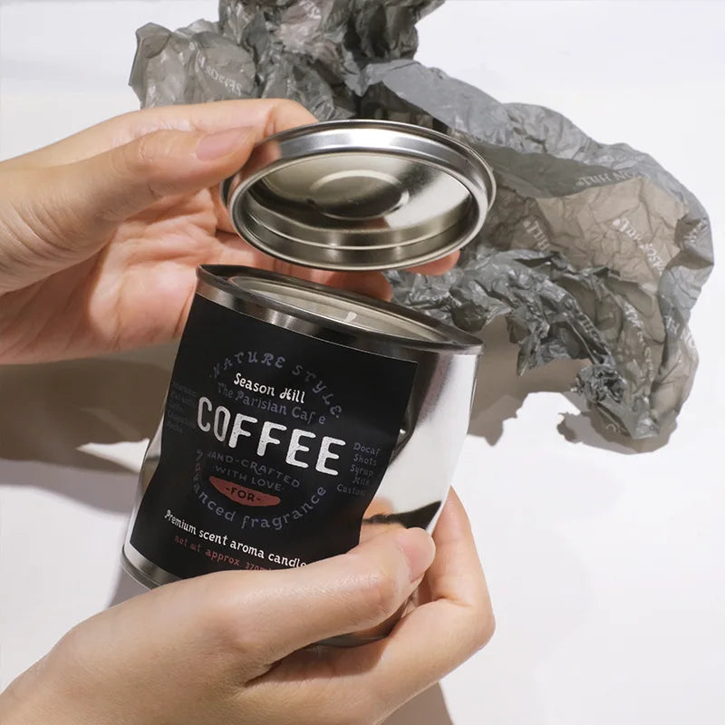 Vintage Tin Aromatherapy Candle