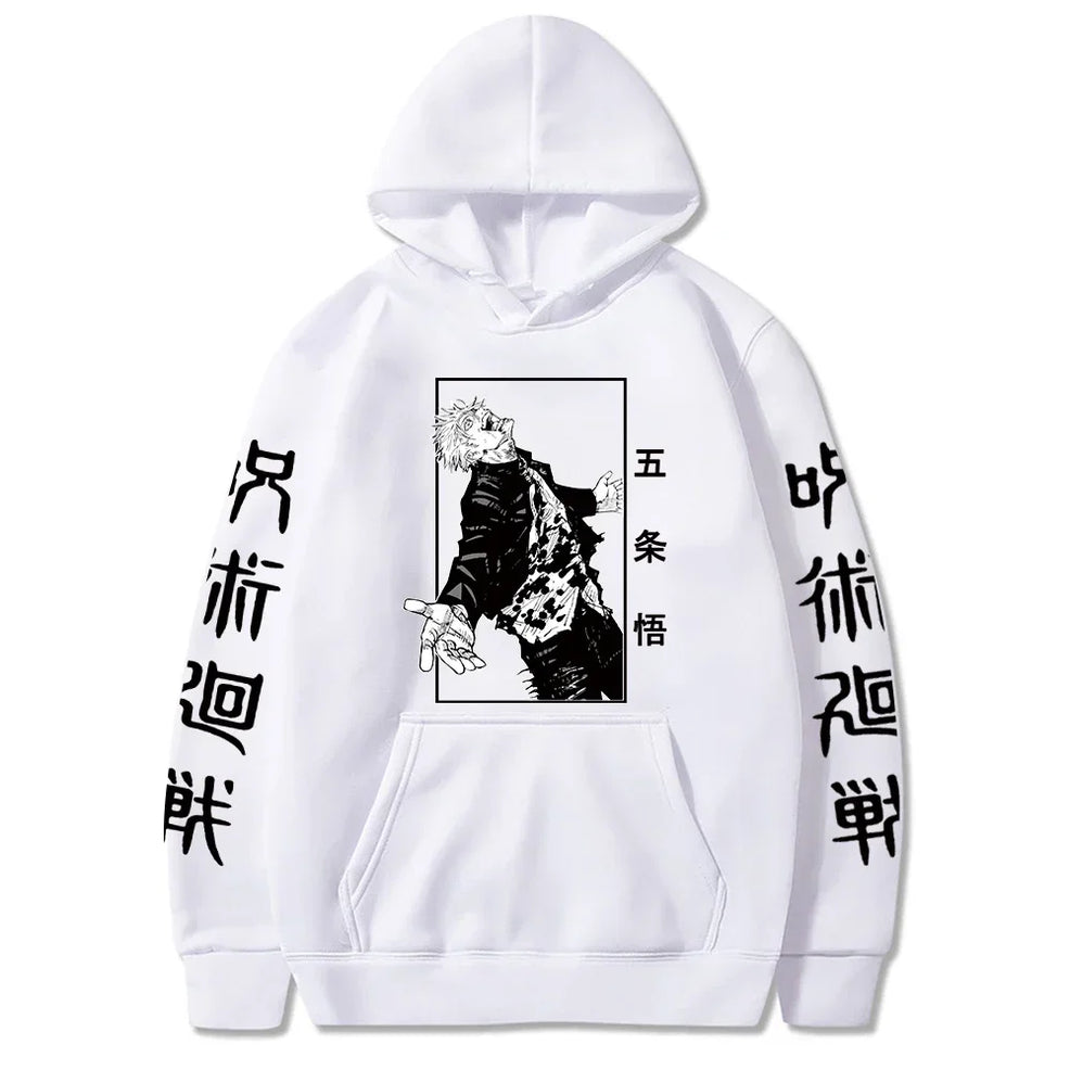 Anime Print Hoodie