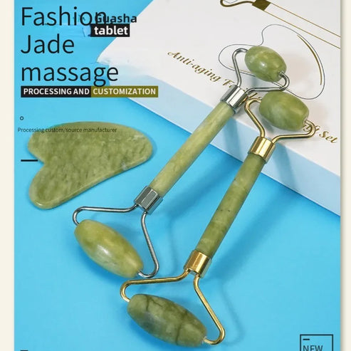 Jade Gua Sha Set
